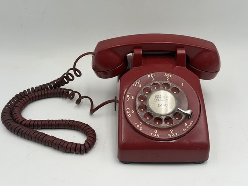 Red rotary dial - rotary,