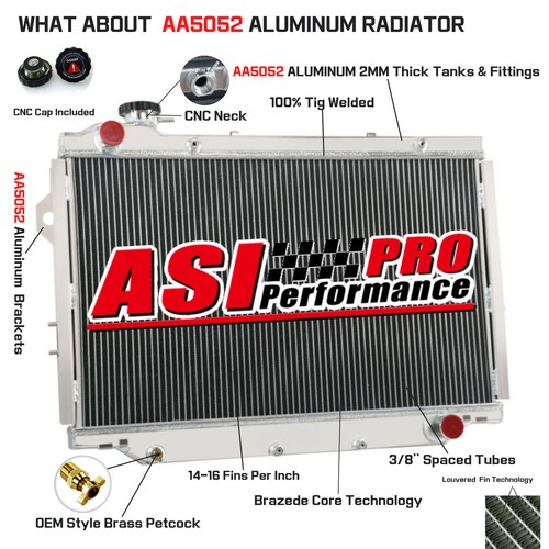 Rows aluminum radiator for - 3,
