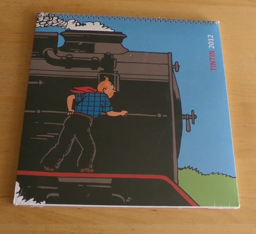 2012 tintin calendrier - 2012,