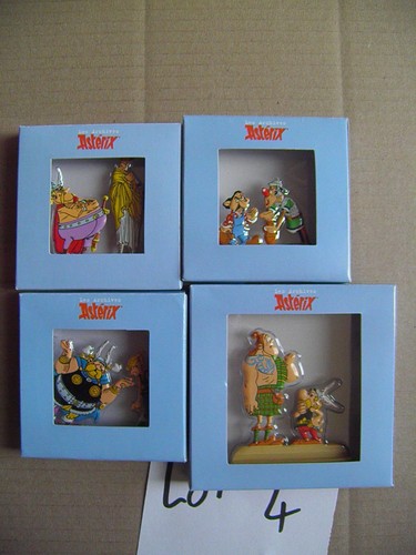 Figurines astérix métal - figurines,