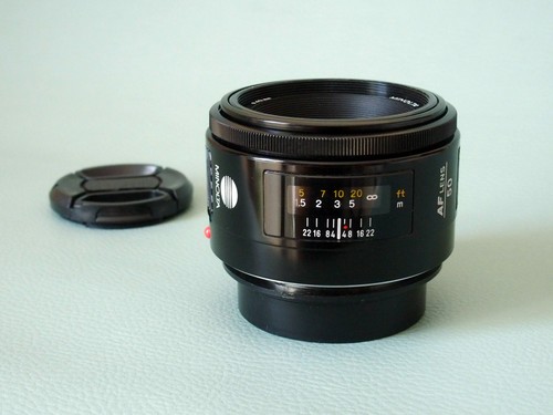 Objectif minolta 7 50mm - objectif, 1,7-50mm