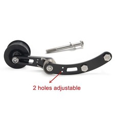 Tendeur de chaîne Ajustable Chain Tensioner pour Yamaha Banshee 350 YFZ350 Noir