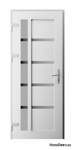Porte extérieure pvc 100 210 - porte,