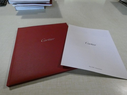 Catalogue cartier tarif 2009 - catalogue,