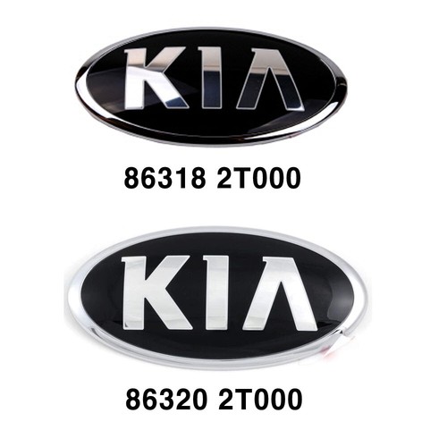 Oem kia logo rear trunk - oem, lid