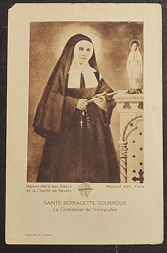 Lourdes rare relique sainte - rare,
