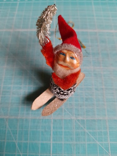 Père noël ski - père, à