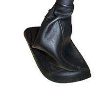 Gear lever headset for Fiat Scudo 1 series black leather NO KNOB plastic parts