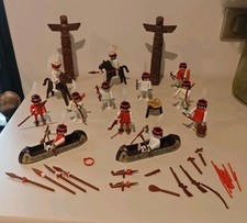 lot figurines indiens /