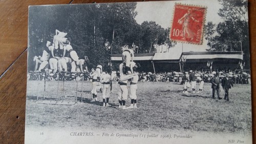 Cpa chartres fêtes - fêtes, de