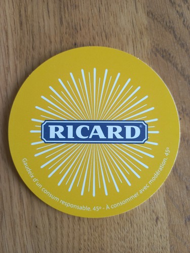 Sous bock ricard - sous,