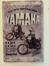Plaque Décoration Yamaha DT