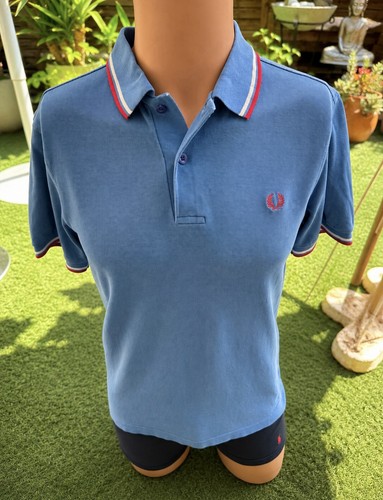 Fred perry polo homme bleu - homme, s