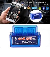 INTERFACE ELM 327 BLUETOOTH ODB2 DIAGNOSTIQUE DIAG SCAN Valise Automobile