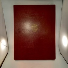 National Atlas of Wales Limited Edition 1989 Vintage Good