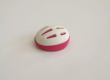 Playmobil adult helmet pink & white runner cyclist bicycle scooter