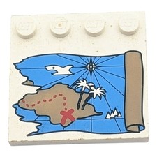 LEGO carte trésor pirate