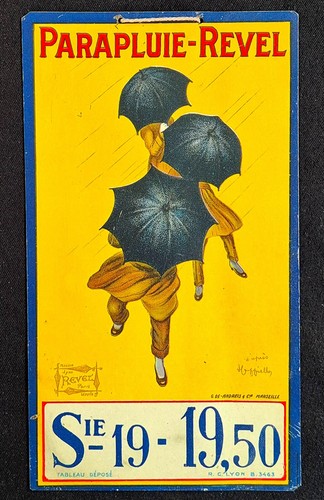 Tôle lithographiée parapluie - tôle,