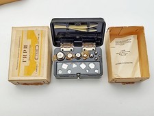 Pharmacy Balance Scale & Weights Vintage Laboratory Apothecary Tool in Box USSR