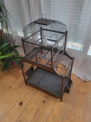 Cage oiseau ancienne - cage,