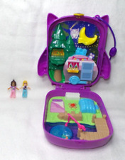 POLLY POCKET  MATTEL COFFRET UNIVERS LA NUIT EN FORÊT DE HIBOU MINI FIGURINES