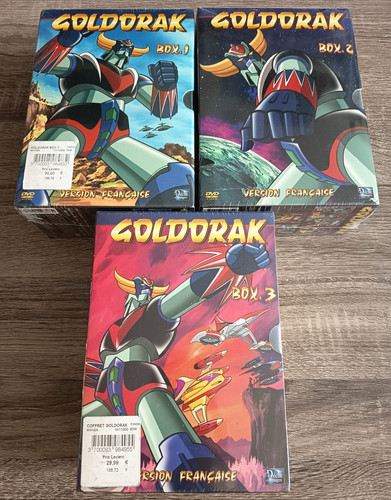 Goldorak intégrale déclic - goldorak,