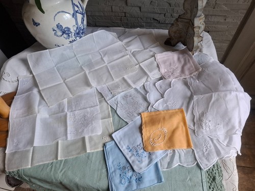 Linge ancien lot 13 - lot,