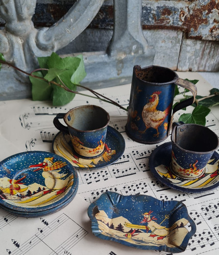 Ancienne dinette enfant jouet - ancienne,