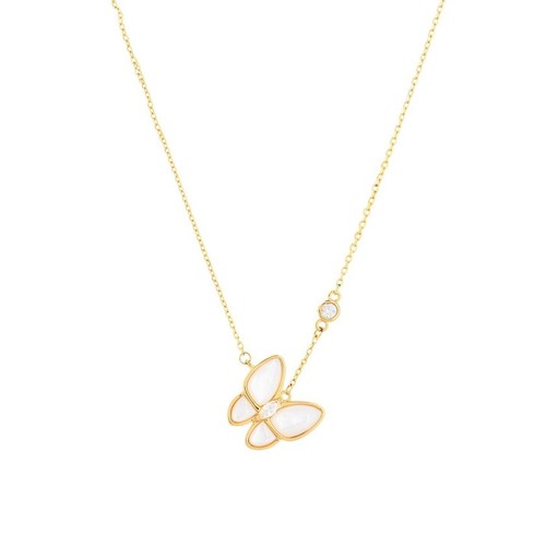 Collier papillon nacre - papillon, et