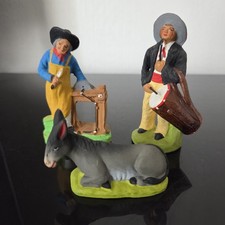 3 Santons Signés CARBONEL