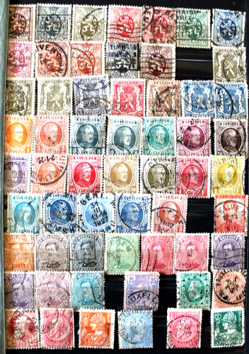 Lot timbres belgique - lot,