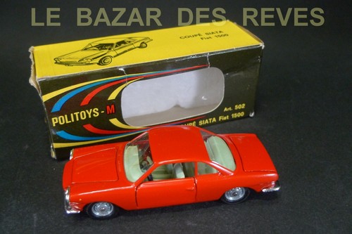 Politoys fiat 1500 siata - fiat,