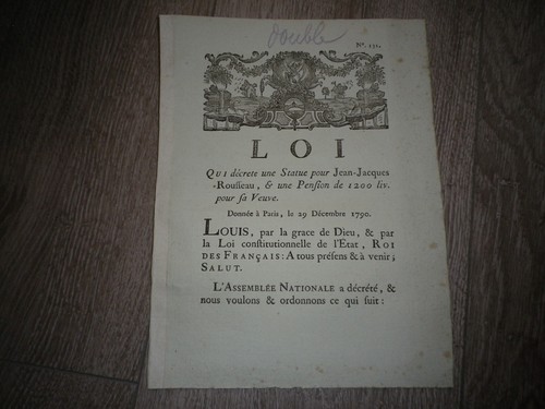 1790 revolution law - 1790, statue