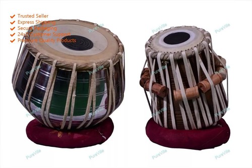 Set tabla acier - set, sheesham