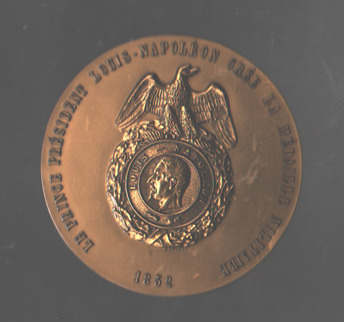 Médaille bronze louis - en,