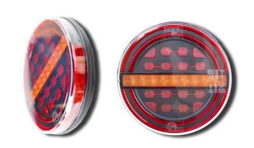 Led arrière rond feux - x,