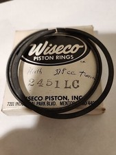 Wiseco Snowmobile 2451LC Piston Rings Hirth Engine 338cc Oem 