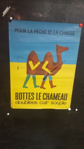Affiche amusante bottes le - affiche,
