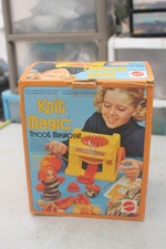Knitting - Knit Magic Knitting Machine - Magic Knitting - Mattel Vintage 1974
