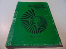 catalogue pièces détachées motoculteur ISEKI KC  en Français