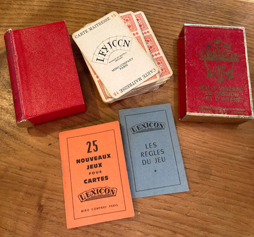 Jeu cartes lexicon - lexicon,