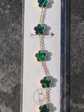 Bracelet Trèfle Acier