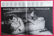 PRESS ADVERTISEMENT: CINNA sofa cabinet beauty product cream ORLANE - 1981