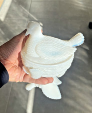 Sucrier boite en opaline