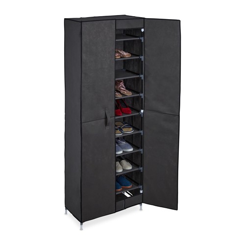 Armoire chaussures tissu - à,