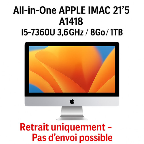 All one apple - imac, 21"5