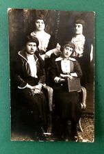 Antique PHOTO CARD man transvestite gay transvestite