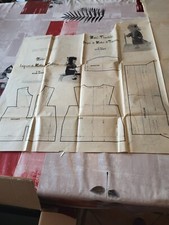 ancien patron poupée mode et