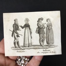 Gravure 1er Empire Début