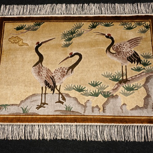 Tapis soie chine 65 cm - soie, 90
